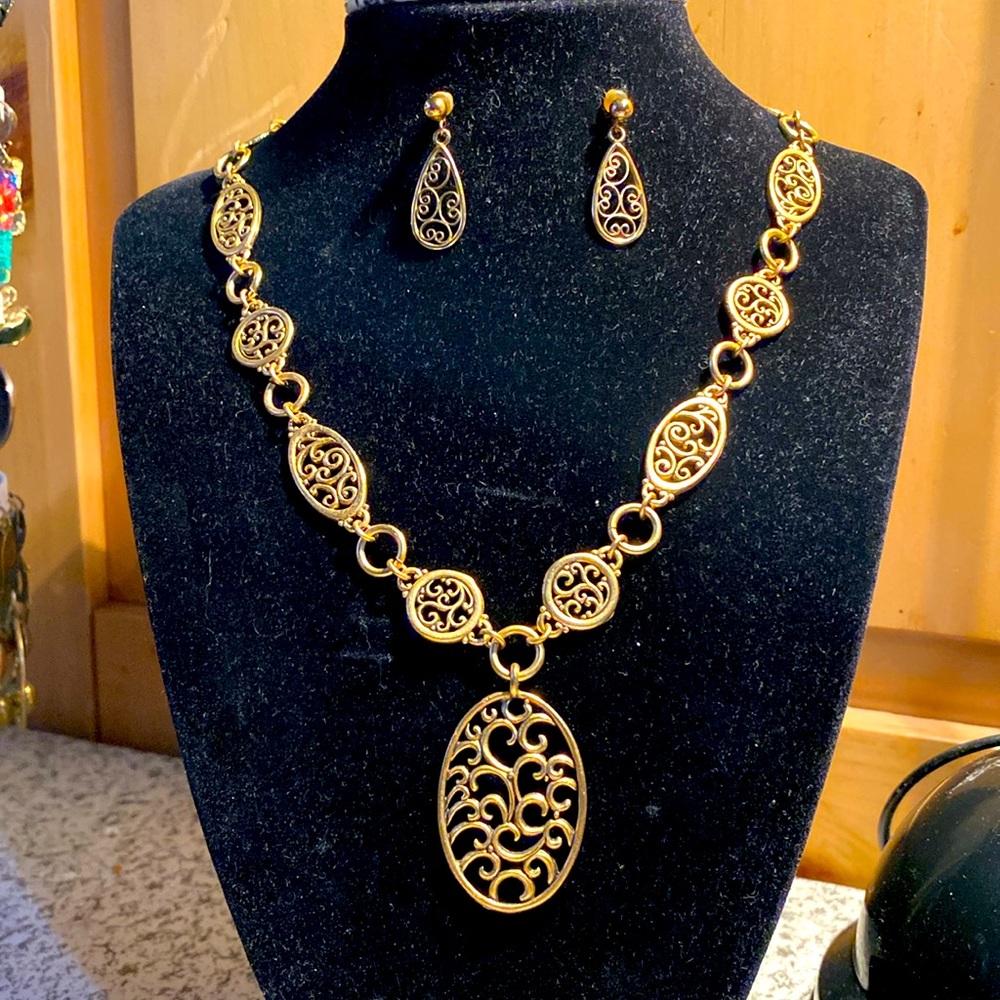 Vintage Lorren Bell Necklace